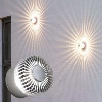Flott utendørs Monza LED-vegglampe