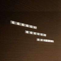 Dekorativ LED-vegglampe Puns krom 6 lys