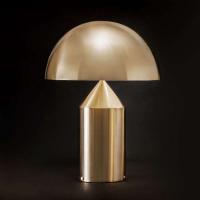 Design-bordlampe Atollo m. dimmer, gull