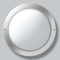 EKO 26 utendørs vegg- eller taklampe i sølv