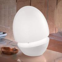 Eggeformet glassbordlampe Jo