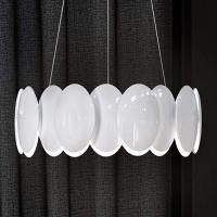 Milan Obolo – rund LED-pendellampe – 42,9 cm