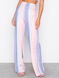 Bukser - Stripete NLY One Wide Print Pant