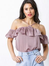 Singlet - Mauve NLY Trend Cross Front Top