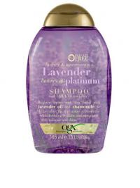 Sjampo - Transparent OGX Lavender Platinum Shampoo 385ml