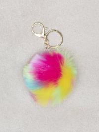 Nøkkelringer - Flerfarget NLY Accessories Fluffy Mixed Keyring