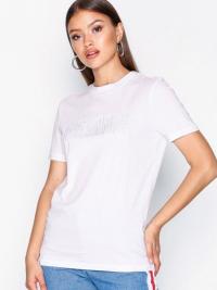 Selected Femme Slfmy Perfect Ss Tee - Box Cut Emb.