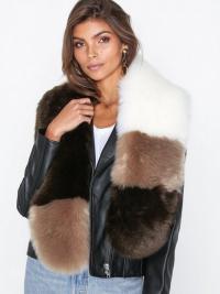 NLY Accessories Mixed Long Fur Collar