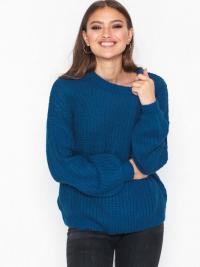 Jacqueline de Yong Jdyhanni L/S Pullover Knt Mørk blå