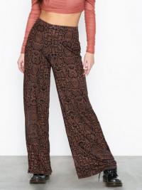 River Island Snake Flare Trousers