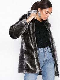 Missguided Oversized Faux Fur Jacket