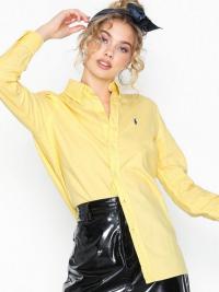 Polo Ralph Lauren Ls Rx Bd St-Relaxed-Long Sleeve-Shirt Yellow