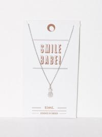 Smykker - Sølv MINT By TIMI 2D Pineapple Necklace