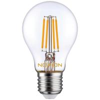 Noxion Lucent filament LED Bulb A60 E27 8W 827 | Extra varm hvit - erstatter 75W