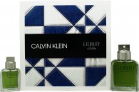 Calvin Klein Eternity For Men Gavesett 100ml EDP + 30ml EDP
