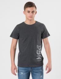 Perrelli Street Wear Ryker SS Tee Grå T-shirt/Singlet för Gutt