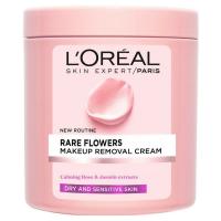 LOreal Paris Skin Cleansing Rare Flowers Makeup Removal Cream Dry  Sensitive Skin 200 ml