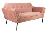 Dutchbone Kate 2-seters. Sofa - Pink clay