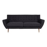 Monte 3-pers. sofa - mørkegrå