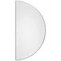Aytm - Unity Spejl i 1/2 cirkel - Sølv