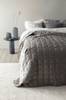 CYRA sengeteppe - Enkeltseng 180x260 cm Mørk grå