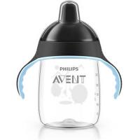 Philips Avent Premium, Sølefri kopp m. håndtak, Sort, 340 ml, 18m+ One Size