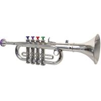 Play Trompet, Sølv, 35 cm 3 - 6 år