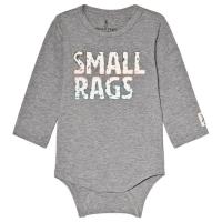 Small Rags Gary Baby Body Grey Melange 80 cm