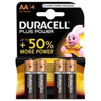 Duracell 4-Pack Plus Power AA-batterier One Size