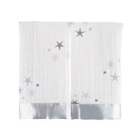 Aden + Anais 2 Issie Security Blanket White Twinkle Star One Size