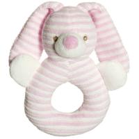 Teddykompaniet Cotton Cuties Rangle Rosa 16 cm 0 - 6 år