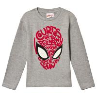 Disney Spiderman T-skjorte Grå 7 år