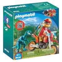 Playmobil 9431 Motorcrossykkel med Raptor 4 - 10 years