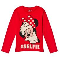 Disney Minnie Mouse T-skjorte Rød 3 år