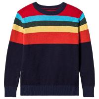 Gap Crazy Stripe genser i crayon sann indigo XS (4-5 år)