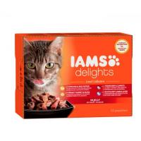 Iams Delights in jelly Multipack Land