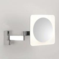 Niimi Square LED-speil med femdobbel forstørrelse