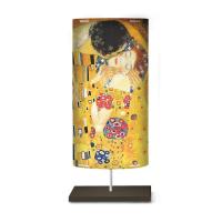 Kunstmotiv på stålampen Klimt III