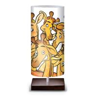 Morsom bordlampe Giraffe