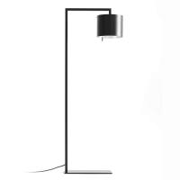Designer-LED-gulvlampe Afra, svart-sølv