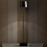 Elegant designer-bordlampe Cut, svart
