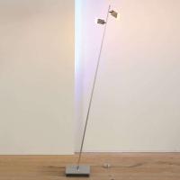 Line LED-gulvlampe med to lys