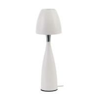LED-bordlampe Anemon i hvitt 38,9 cm