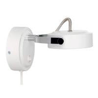 Innovativ LED-vegglampe Rollo hvit