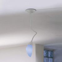 Designer-taklampe Poli Po, nikkel med 1 lyskilde