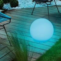 Dekorativ solcelledrevet lyskule Mega Ball 40 cm