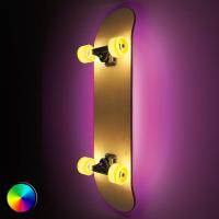 Skateboard med lys - LED-vegglampe Light Cruiser