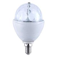 E14 3W RGB LED-Lampe “Disco” 120°