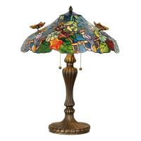 Mesterlig bordlampe Australia, Tiffany-stil