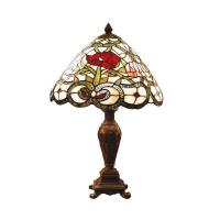 Flora - klassisk taklampe i Tiffany-stil